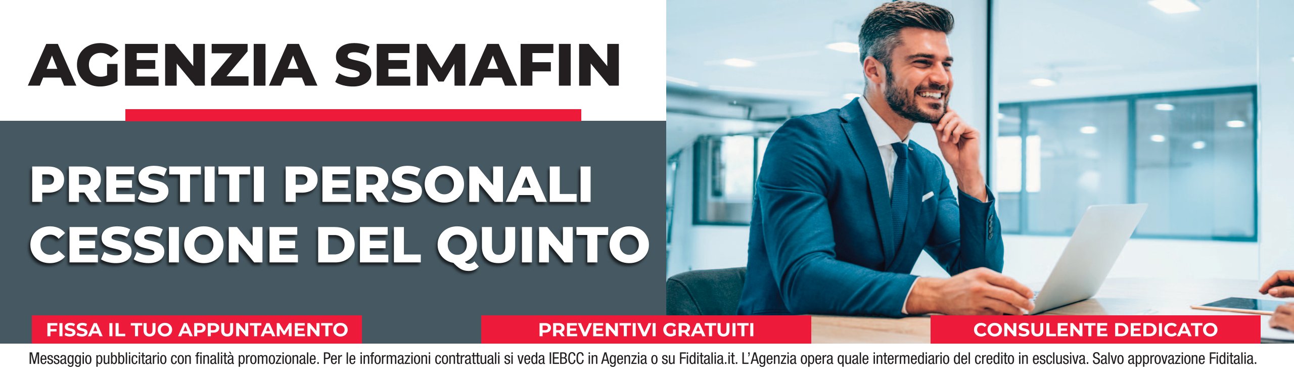 Contatti Agenzia Semafin S.r.l. filiali Fiditalia - Prestiti personali, Cessione del quinto